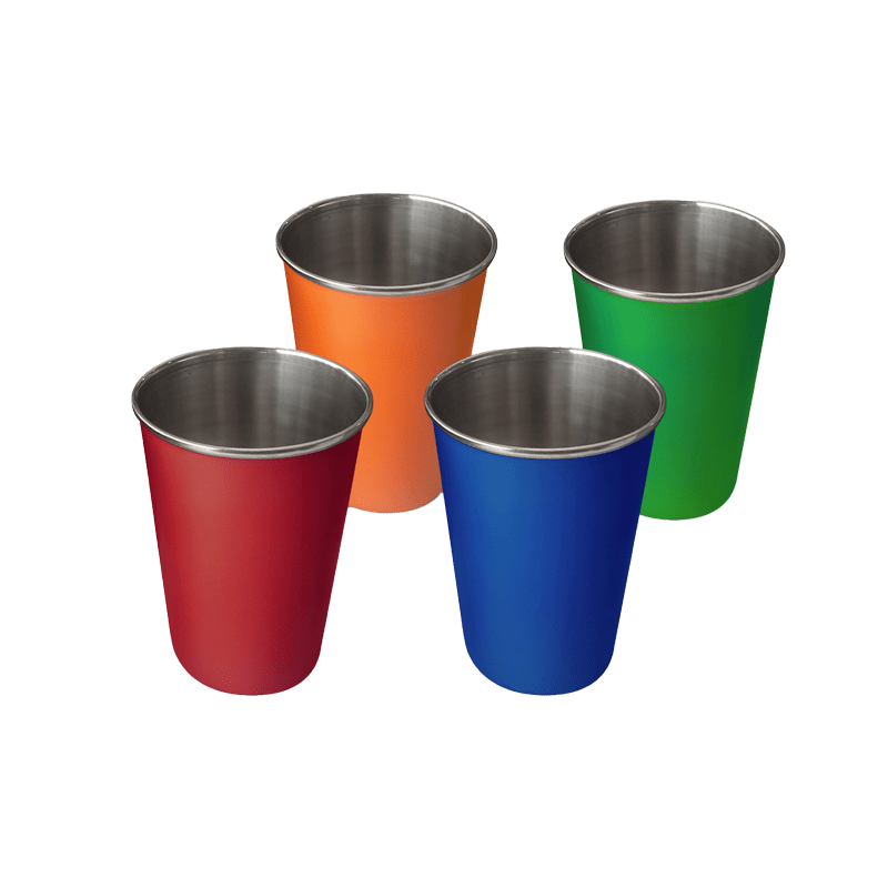 Colour Tumblers 400ml Stainless Steel