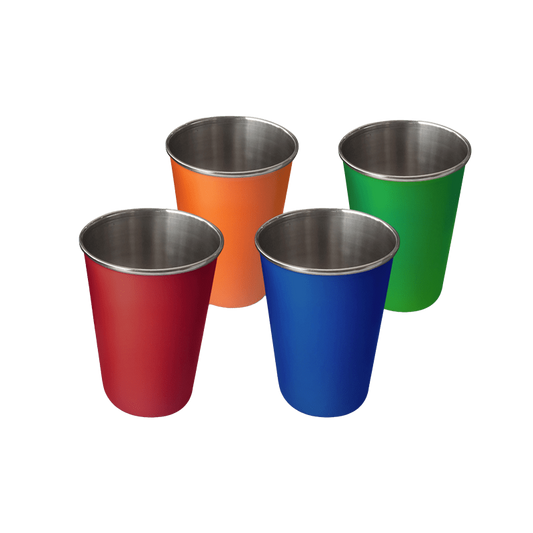 Colour Tumblers 400ml Stainless Steel