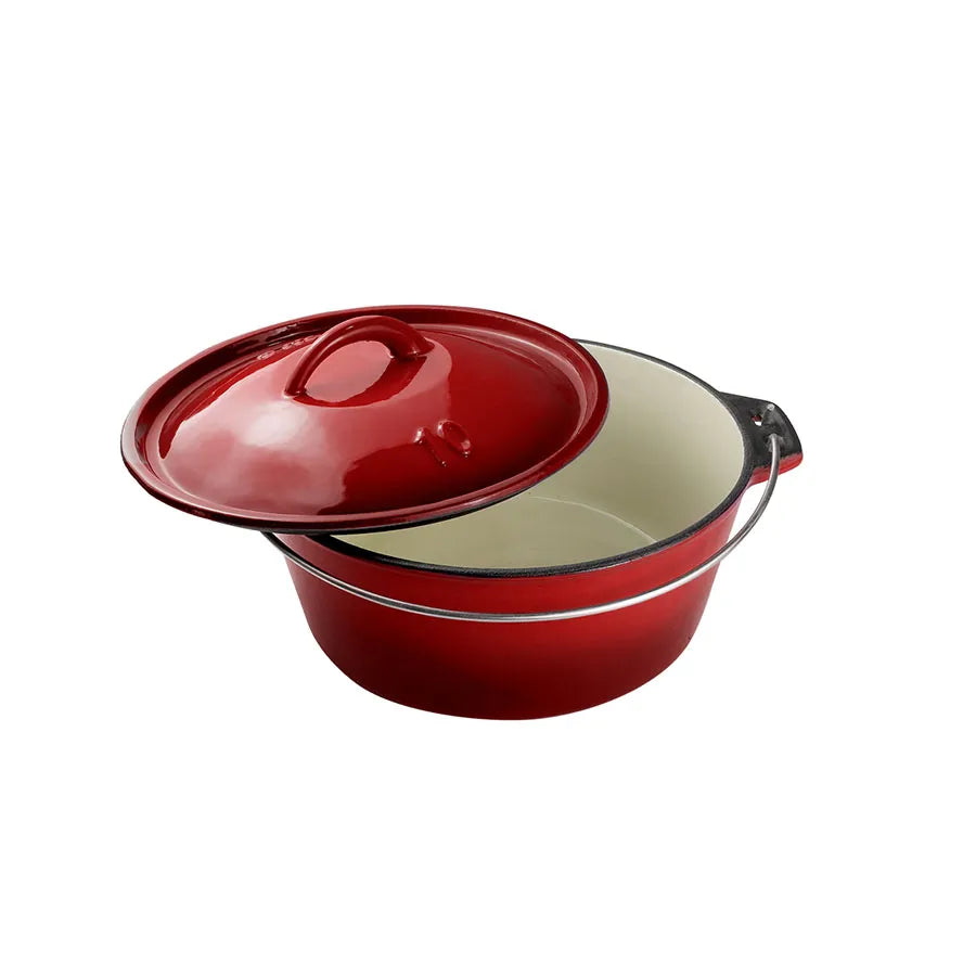 Bake Pot 3L Red Enamel