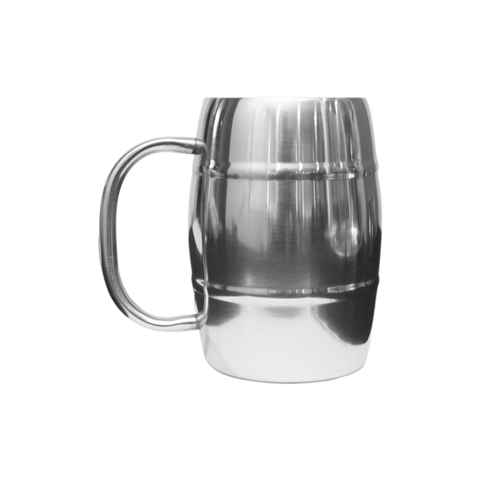 Beer Mug (400ml) Double Wall Stainless Steel