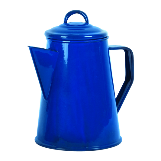 Coffee Pot 1.2L Blue Enamel