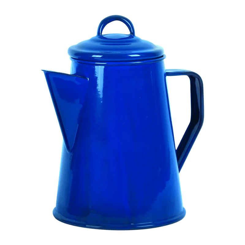Coffee Pot 1.2L Blue Enamel