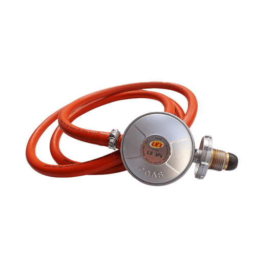 Gas Hose & Clamp Kit 2m PVC