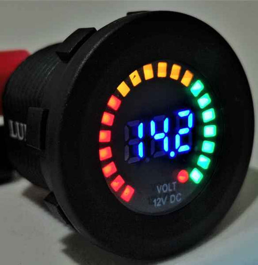 Battery Indicator Volt Meter
