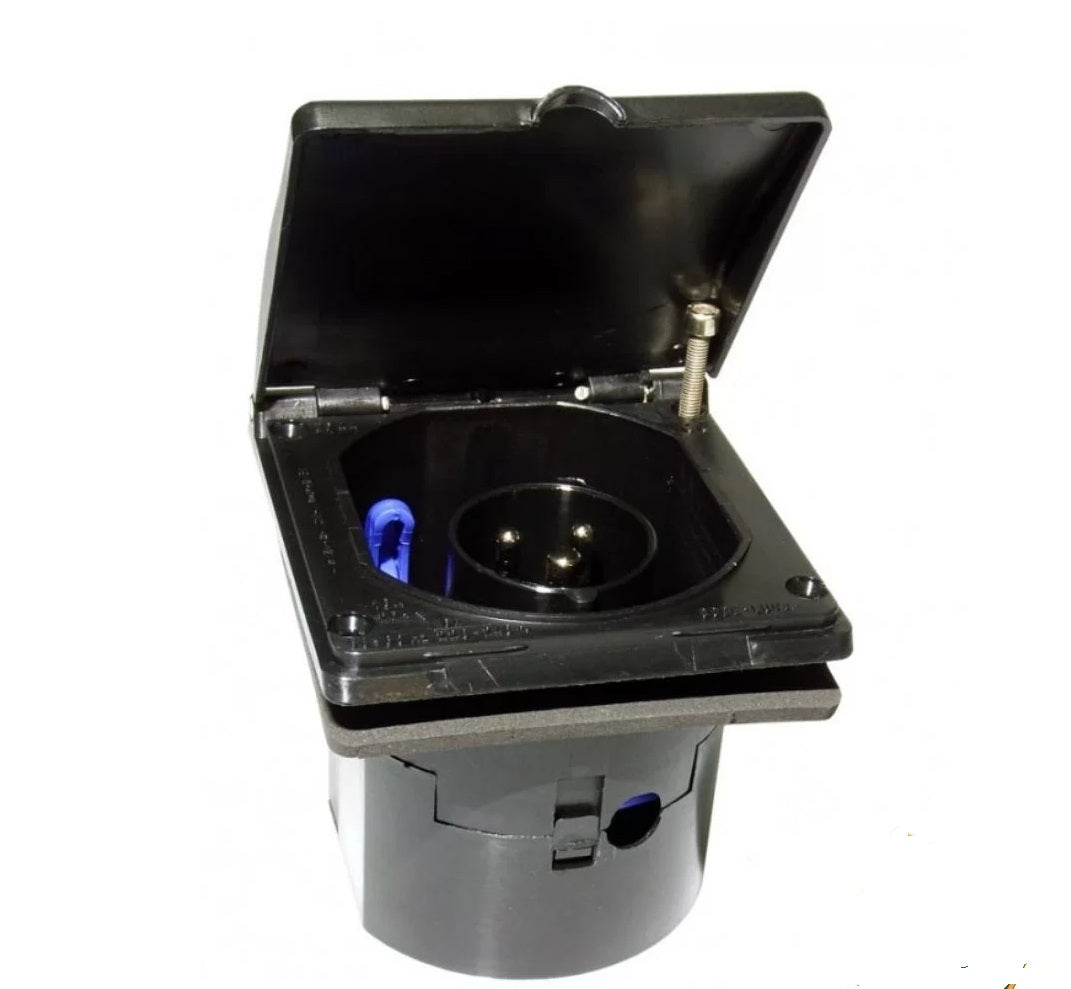 Fredlin Caravan Inlet Box - Black