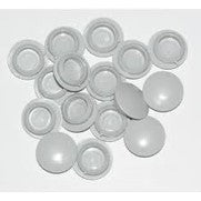 Screw Button Large Pin Type Beige