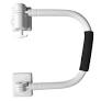 Support Folding Pull Handle + Lock 300mm
