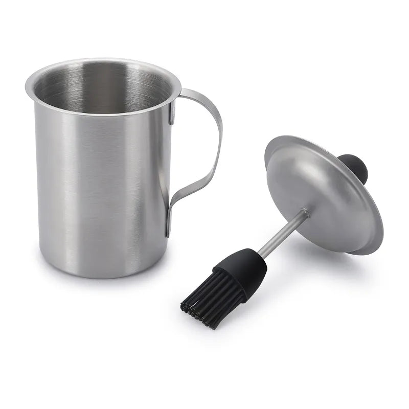 Basting Jug with Lid&Brush