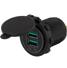 29mm Panel Mount USB Charger