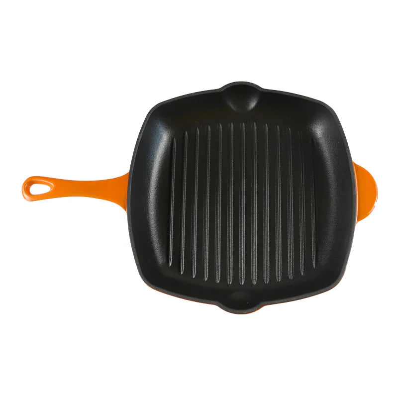 Chef Square Griddle Orange