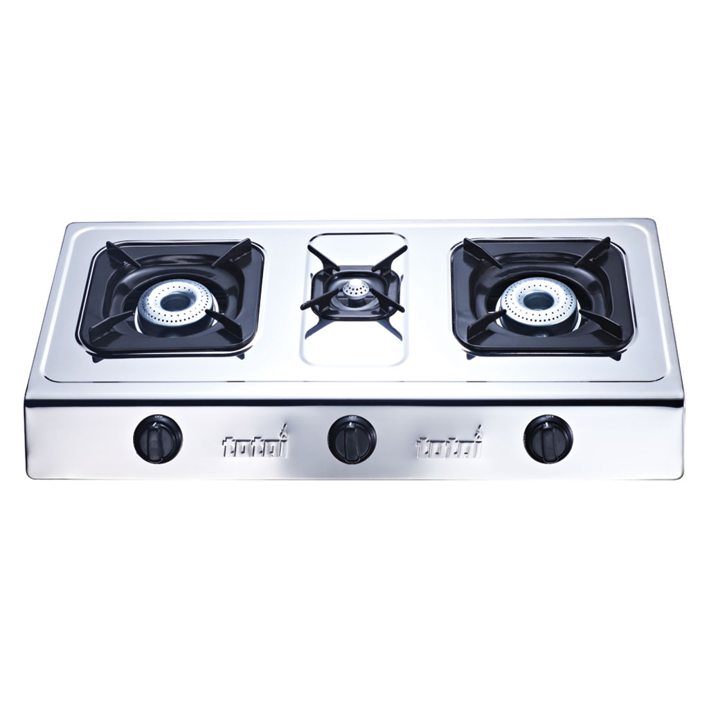 3 Burner Tabletop Gas Stove