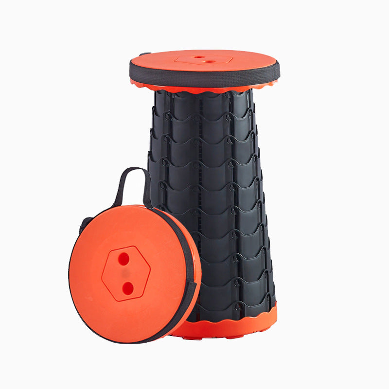 FOLDING EXTENSION STOOL, TABLE OR STEP Orange