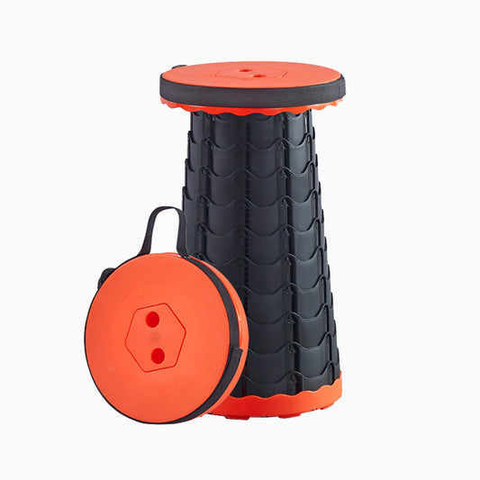 FOLDING EXTENSION STOOL, TABLE OR STEP Orange