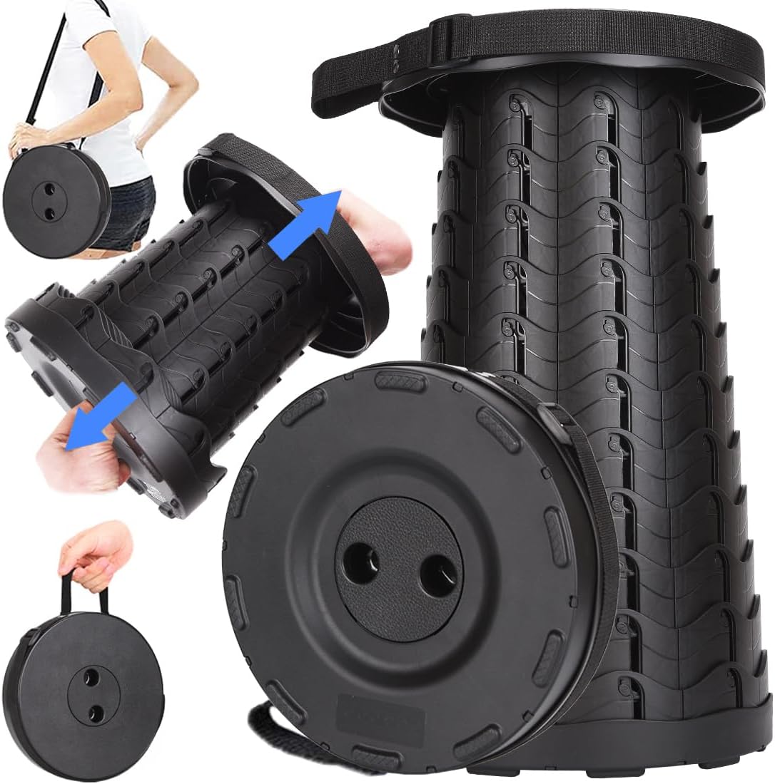 FOLDING EXTENSION STOOL, TABLE OR STEP Red