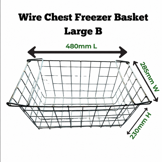 Wire Freezer Basket Large B – Chest Freezer Basket with Lifetime Guarantee
