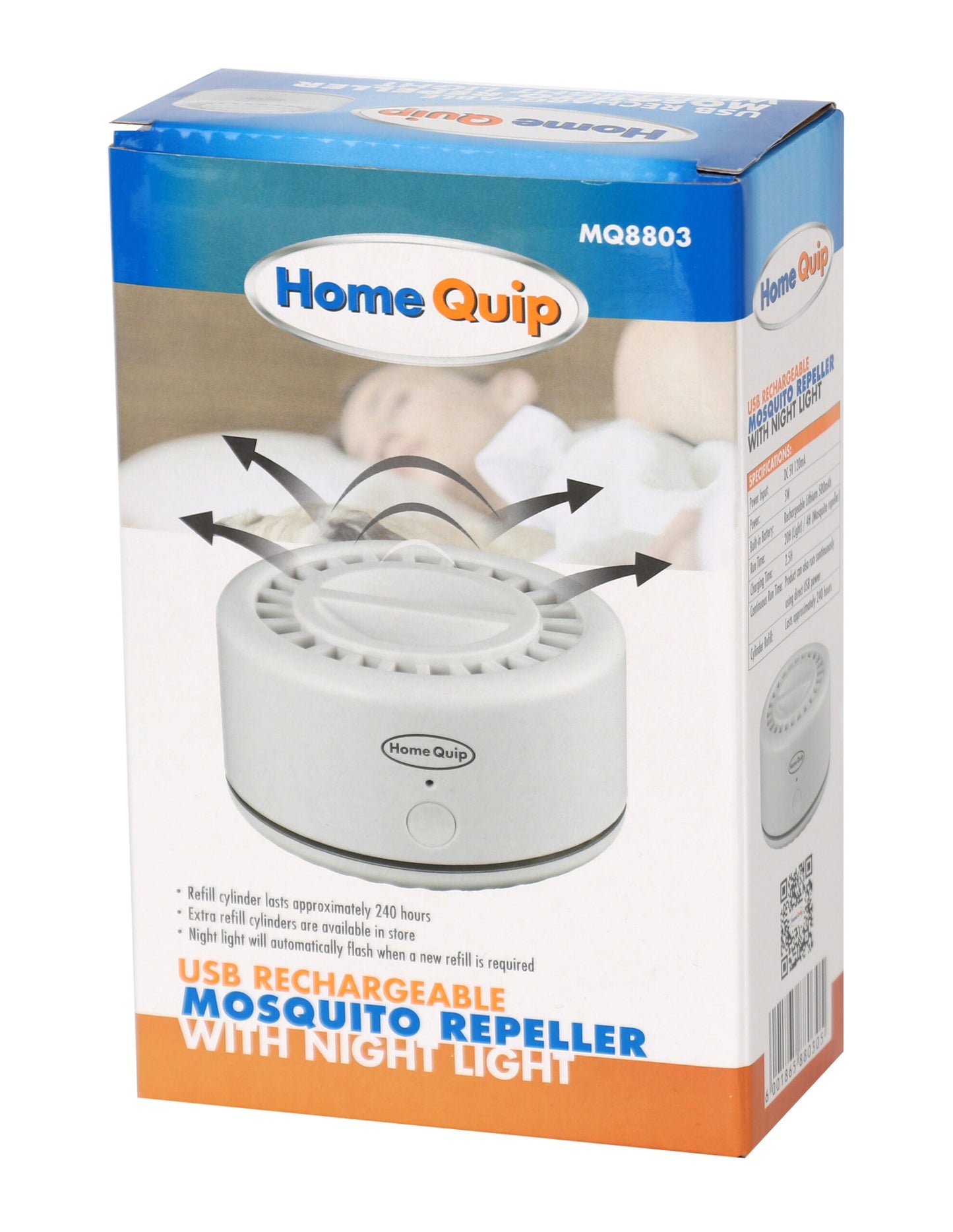 USB Rech Mosquito Repeller