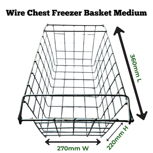 Wire Freezer Basket Medium – Chest Freezer Basket with Lifetime Guarantee