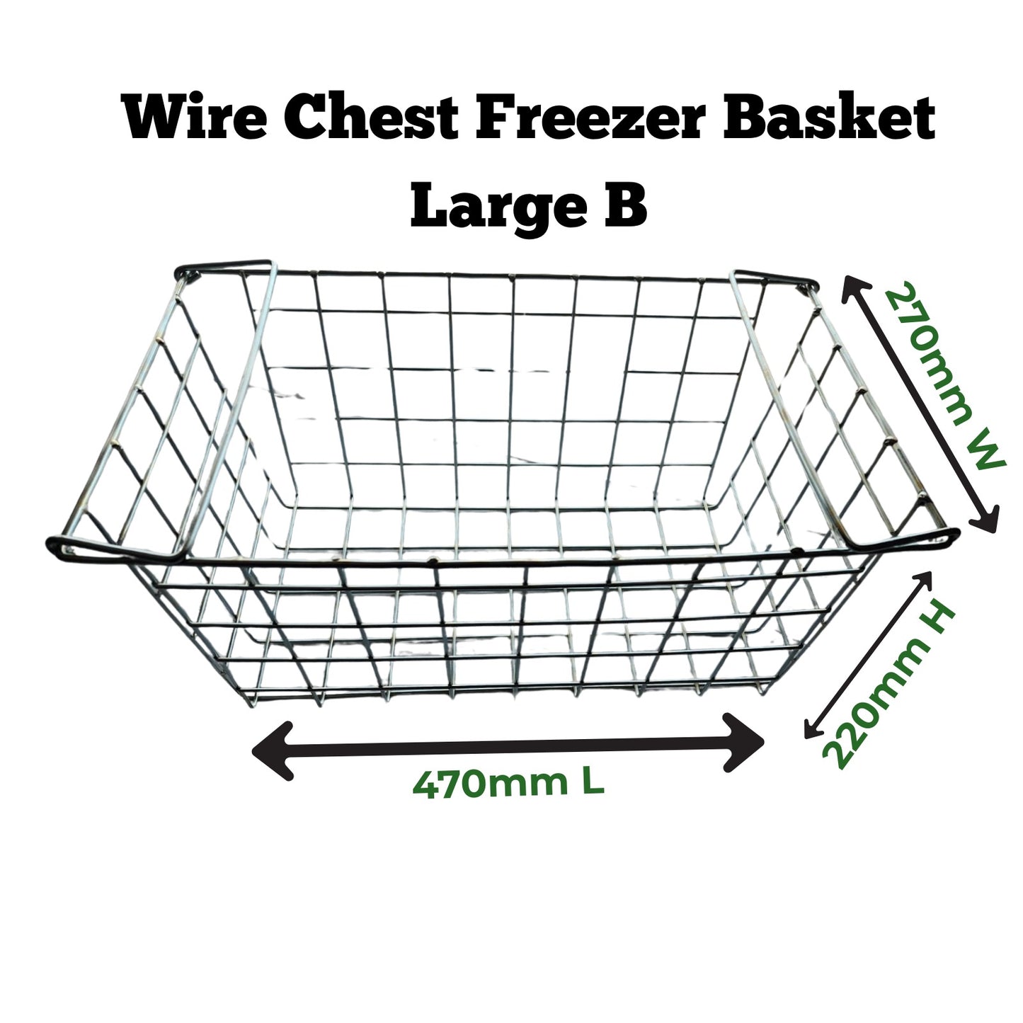 Wire Chest Freezer Basket Large B