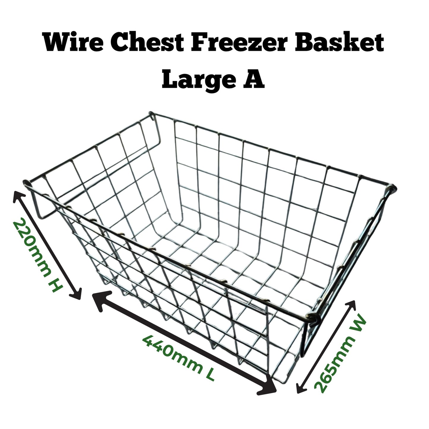 Wire Chest Freezer Basket Large A