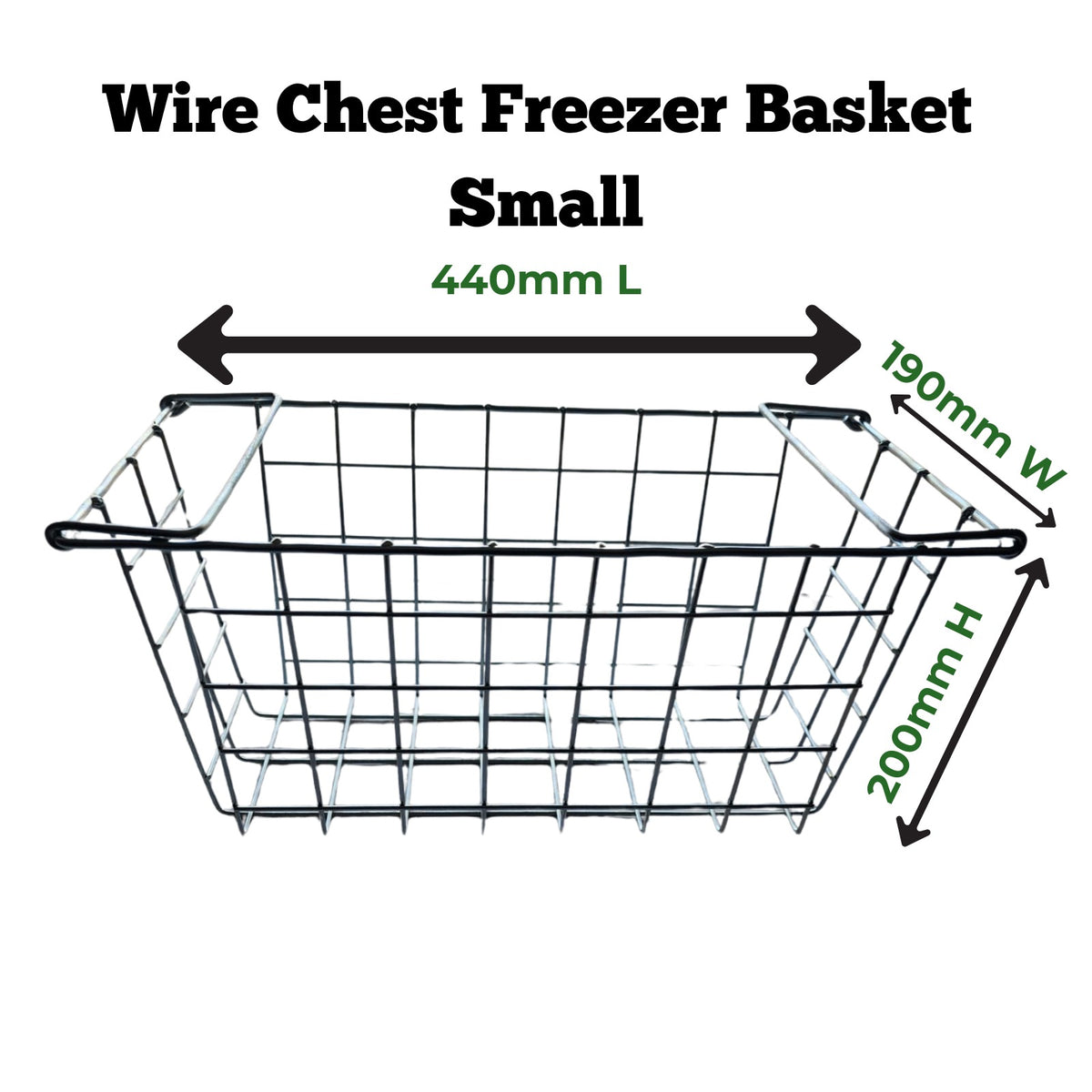 Wire Freezer Basket Small – Chest Freezer Basket with Lifetime Guarantee