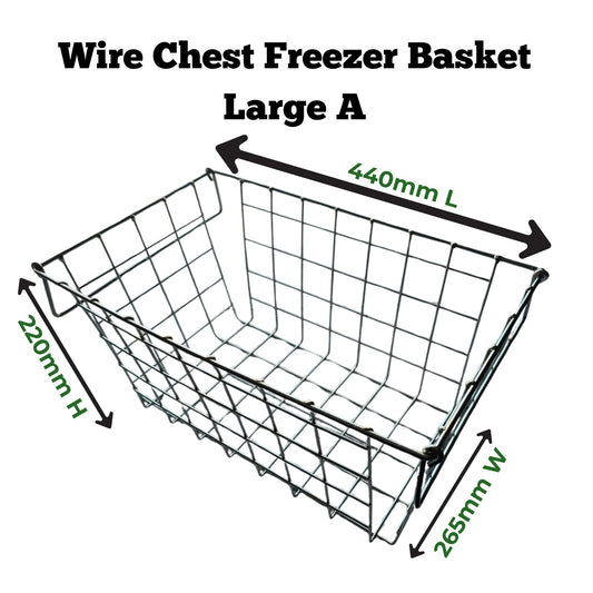 Wire Freezer Basket Large A – Chest Freezer Basket with Lifetime Guarantee