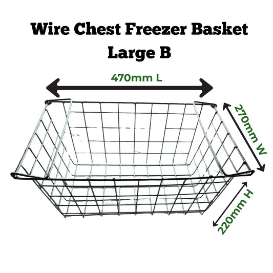 Wire Freezer Basket Large B – Chest Freezer Basket with Lifetime Guarantee