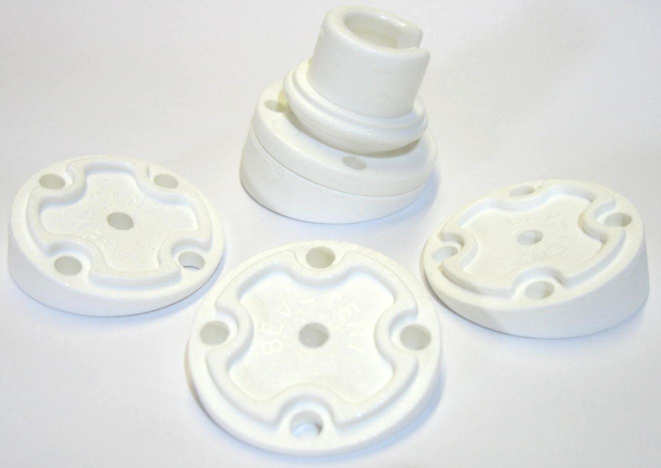 Round Base Socket Angled Pan Only