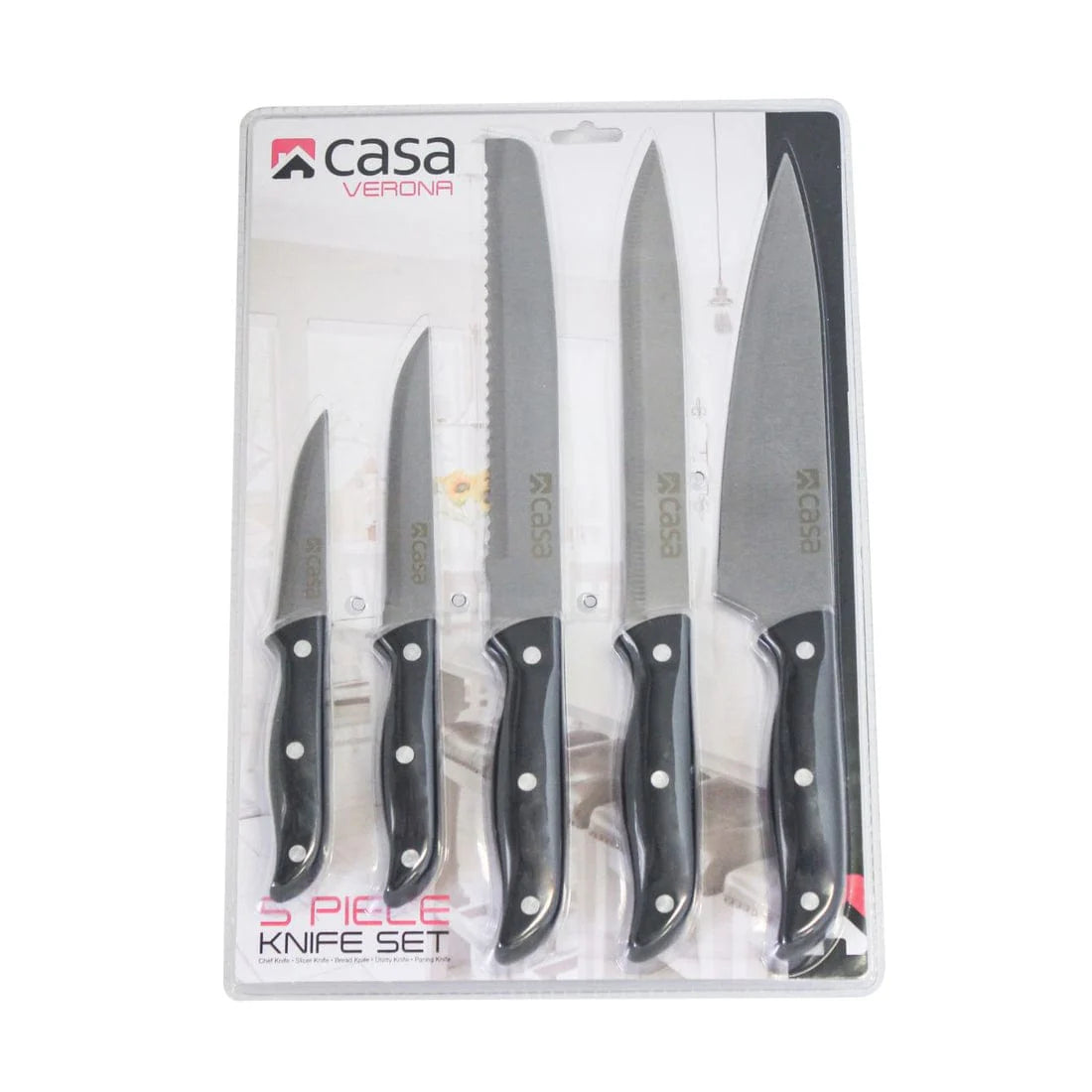 Verona-5Pc Knife Set
