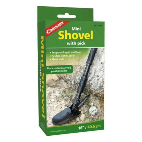 Coghlan's Mini Shovel With Pick