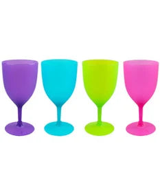 Wine Goblet Assorted Colours